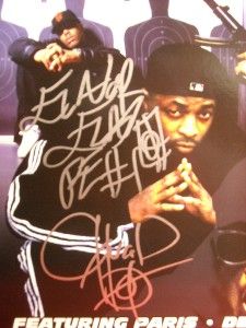 Public Enemy Signed Autograph LP Flavor Flav Chuck D