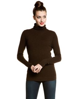 forte cashmere chestnut turtleneck sweater $ 297 00 $ 89