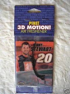 Tony Stewart NASCAR 3D Air Freshener NIP