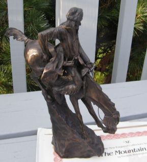 Frederic Remington The Mountain Man SCULPTURE Bronze Metal Horse