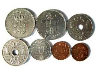 denmark coins lot