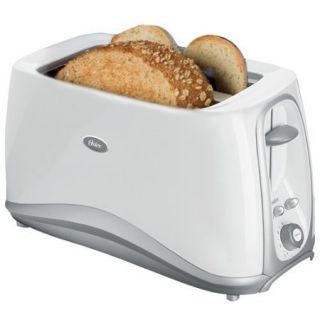 Oster 6382 Inspire 4 Slice Long Slot Toaster White New