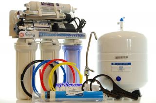 100GPD Ro UV Pump Reverse Osmosis Water System RCC1UP