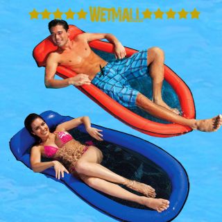 Intex Mesh Lounge Floating Inflatable Pool Float Chair