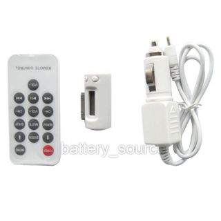 Universal 3 in 1 FM Transmitter & Remote Control for iPhone / iPod