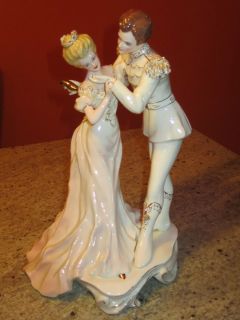 Very RARE Florence Ceramics Figurine Cinderella Prince