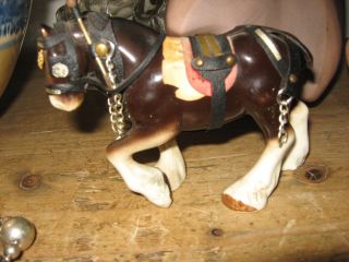 Staffordshire Kenall England Clydesale Horse Figurine