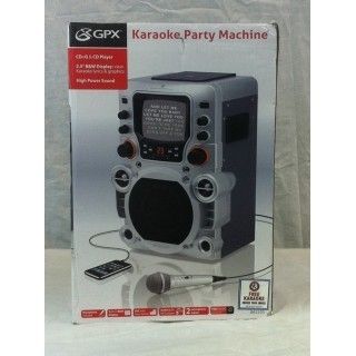 Gpx karaoke party machine manual