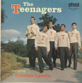   The Teenagers Featuring Frankie Lymon (rare vocal groups vinyl LP
