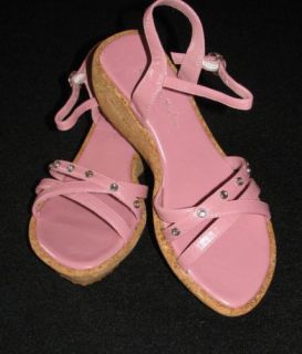 New Gabriella Rocha Pink Little Girls Sandals Shoes Size 1 5 $56