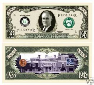 USA Banknote P 32 32h President Franklin D Roosevelt