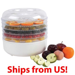  Heat 5 Layer Electric Food Dehydrator for Fruits Vegatables