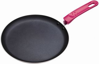 Kitchen Craft Frying Non Stick Pancake Crepe Fry Pan Blue Pink or