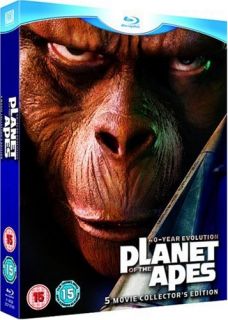Planet of the Apes 5 Movie Collectors Edition [Blu ray] [1968]