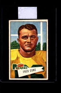 1952 Bowman Small 33 Fred Cone Packers EX 0006816
