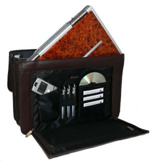 Foray Deluxe Doctors Leather Computer Briefcase $240