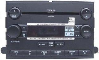 Ford F150 CD6 MP3 satellite ready radio CD 6 6CD OEM factory original