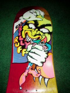 1987 G S G S Gordon Smith Billy Ruff Clown Puppet rare skateboard deck