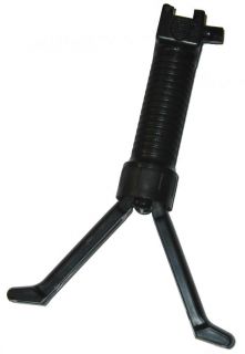 Fore Grip Spring Loaded Tactical 20mm Weaver Rail RIS Foregrip Bipod