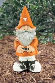 Texas Longhorns Garden Gnome Figure Yard Statue UT New