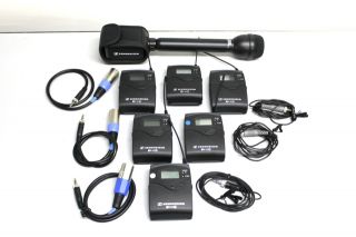 Sennheiser Evolution G2 100 UHF Wireless Lavalier Handheld System