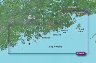 Garmin Bluechart G2 Vision VUS001R North Maine Marine