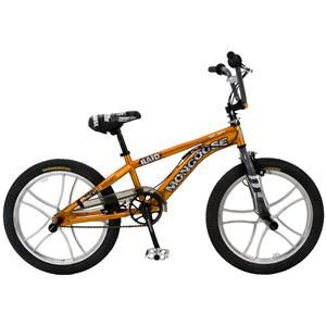 mongoose raid 20 freestyle bmx bike color orange item r2334