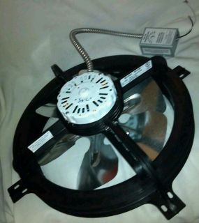  WCGB 1900 Sq ft Gable Mount Power Attic Ventilator Fan 1320 CFM