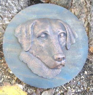  Mold Dog Lab Labrador Decorative Stepping Stone Garden Mold
