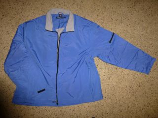   Jones Womens Medium Weight Fleece Lined French Blue Jacket Size 2XL