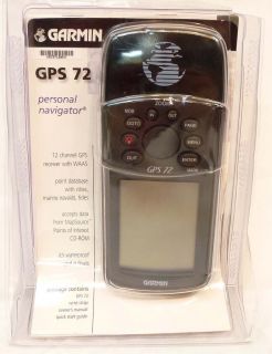Garmin 72 Marine Personal GPS Navigator