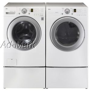 LG Front Load Washer and Dryer WM2250CW DLE2250W