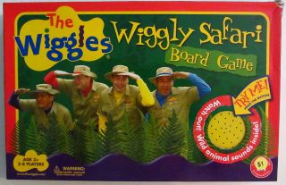 The Wiggles Wiggly Safari Board Game
