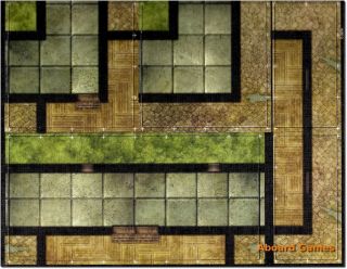 CITY TILES MIX A (fountain square, waterway, sewers) Dungeons