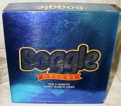 Big Boggle Deluxe 5x5 4x4 Grid Word Game 1997