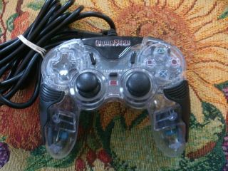 PlayStation 2 PS2 Gamestop Transparent Clear Controller