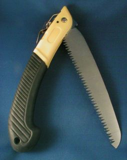   PRUNING SAW Hand Garden Tool NEW 7 Steel Blade Rubber Grips Crosscut