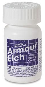 NEW! Armour Etch Glass Etching Cream ~ 3 oz jar SHIPS TODAY