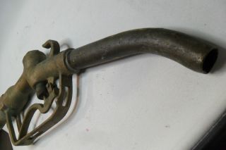 Vintage Buckeye Brass Gass Pump Nozzle Steampunk Part for Creation