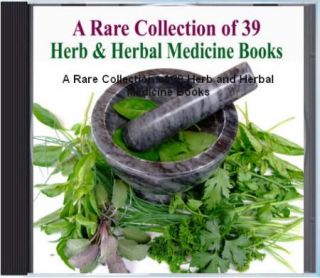 The Ultimate Herb Garden CD 39 Books of Herbs Herbal Medicines