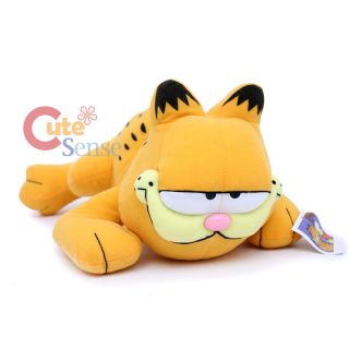 Garfield Plush Doll Figure 16 Large Tummy Down Pose Licensed Suffed