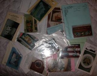Mixed Lot of 17 Tole Decorative Painting Pattern Packets
