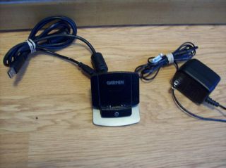 Garmin iQue 3600 PDA Handheld Cradle and AC Adapter World Wide