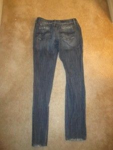 Furst Premium Denim Skinny Jeans Sz 26 Shredded Ripped