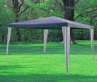Blue 10 x10 Gazebo Canopy Party Outdoor Tent Park BBQ Use