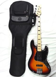 Fender Geddy Lee Jazz Bass Sunburst w Gigbag Japan