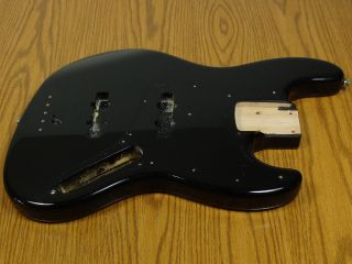 2009 Fender Japan Geddy Lee Jazz Bass Body Black Relic $30 Off