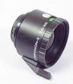 Schneider Componon s 100mm F 5 6 Enlarging Lens Perfect and Clean