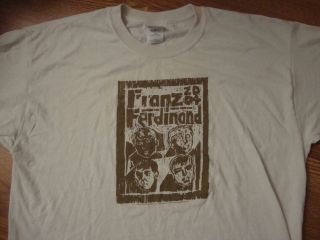 Franz Ferdinand 2004 2005 Tour Concert T Shirt XL