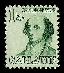 Gallatin Albert Secretary of Treasury Jefferson Madison Engraving 9 1